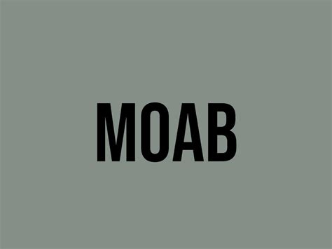 moab什麼意思